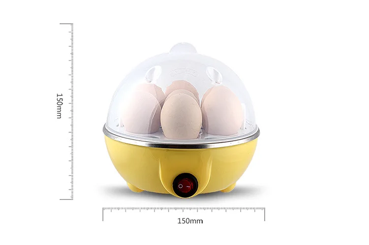 Электрический автоматическое выключение Универсальный многофункциональный Электрический яйцо Плита 7 яиц котла пароход Пособия по