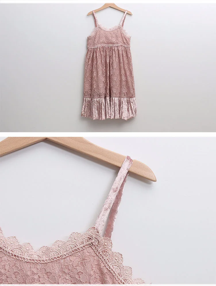 lace teenage girl party dress baby pink summer spring 2018 sleeveless elegant kids dresses for girls princess sundress clothing (4)