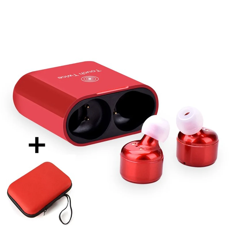 

True Wireless Earbuds TWS X3T Mini Bluetooth Earphone In ear Heaphones 600mAH Charge Box for Android IOS for Xiaomi PK X2T X1T