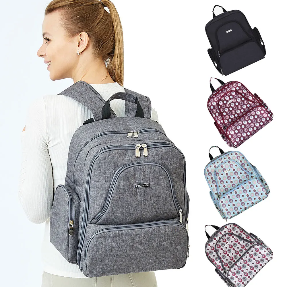 

20178 Fashion Mummy Maternity Multifunctional Diaper Bag Backpack Nappy Bag Nursing for Baby Care mummy bag