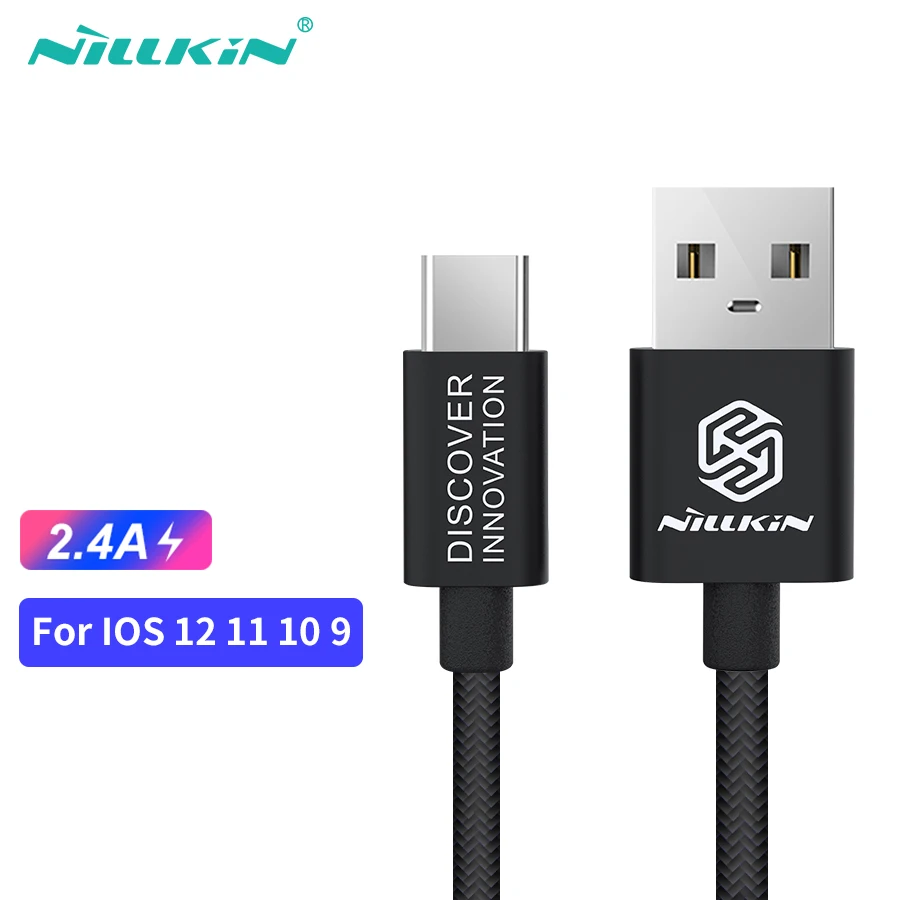 NILLKIN USB кабель для передачи данных для samsung s8 s9 Oneplus Тип C кабель быстрого зарядного устройства для Xiaomi Redmi Note 7 кабели для мобильных телефонов из Тип-C