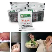 5/10 шт Профессиональный дезодорирующий порошок для ног антиперспирант дезодорант удаление неприятного запаха лечение псориаза Антибактериальный уход за здоровьем