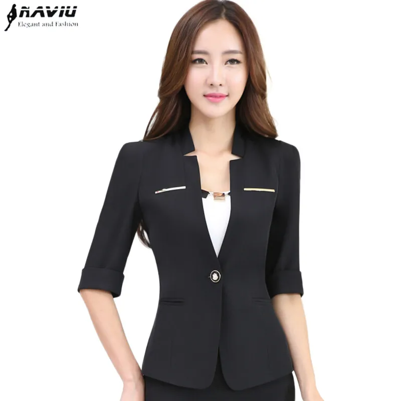 Buy Professional women half sleeve blazer fashion OL