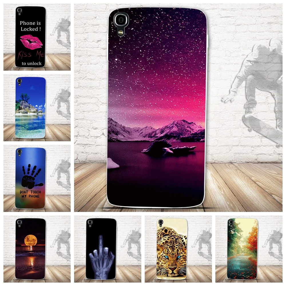 

3D Relief Case for Alcatel One Touch Idol 3 5.5" Phone Bag Silicon Soft TPU Case for Alcatel One Touch Idol 3 5.5inch 6045 6045Y