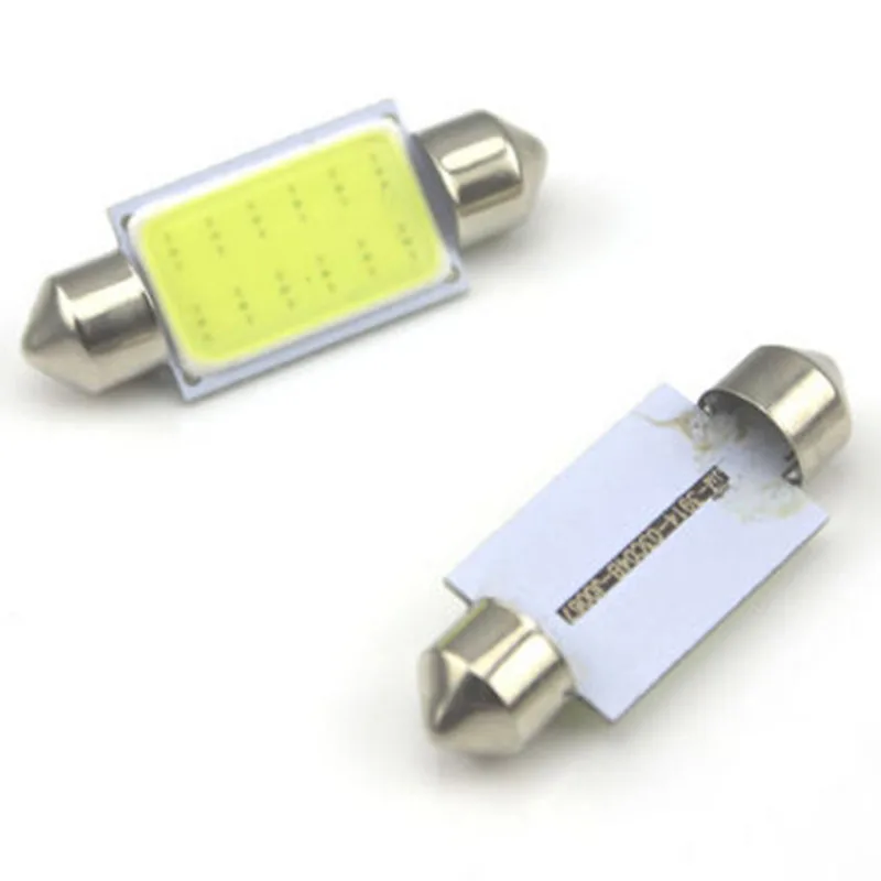 2pcs/set 39MM 3014 30SMD LED Car Festoon Dome Interior Map Light Bulb White