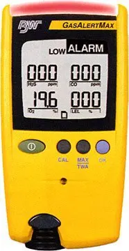 

[SA]Canada BW Gas Alert Max pump -priming composite gas detector (GAMAX3-4)