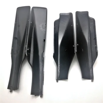 

4pcs Roof Rack Covers Rail End Plastic Black Car Outdoor Replacement Shell Practical