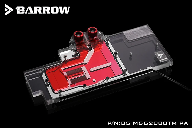 Barrow BS MSG2080TM PA блок водяного охлаждения для MSI RTX2080Ti Gaming X