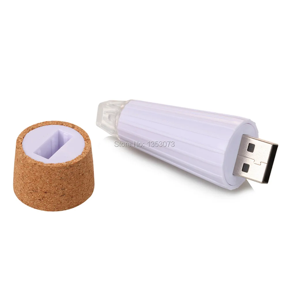 Magic Cork Shaped Rechargeable Wine Bottle USB Night light cork stopper cap lamp creative romantic cork lights festive atmosphere lights 1-2