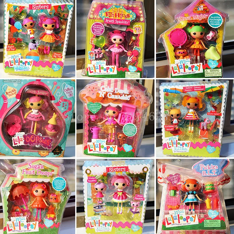 Новые игрушки Мини Lalaloopsy Кукла Коллекция модная фигурка игрушки куклы для детей девочки рождественские подарки