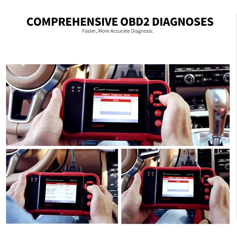 LAUNCH CRP129 Scanner Automotivo obd2 OBD obd 2 Car Code Reader Scan Tool Pro 2018 Launch X431 VIII Auto OBDII Diagnostic Tool LAUNCH CRP129 Scanner Automotivo obd2 OBD obd 2 Car Code Reader Scan Tool Pro 2018 Launch X431 VIII Auto OBDII Diagnostic Tool