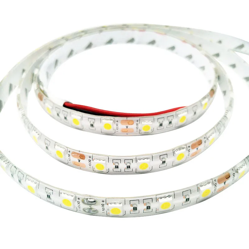 1 рулон м 5 м SMD 5050 Светодиодная лента 60 светодио дный led s/M лента DC 12 В в RGB Праздничная декоративная лампа светодио дный Светодиодная лента