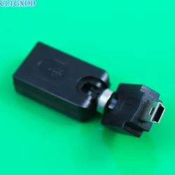 Cltgxdd-Adaptador de cable de extensión, nuevo USB 2,0 hembra a Mini USB macho, ángulo de rotación de 360 grados