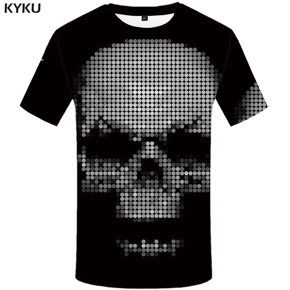 KYKU бренд гриб футболка для мужчин Красочные печатных Harajuku прохладный море забавная футболка s аниме одежда Хип Хоп Уличная - Цвет: 3d t shirt 01