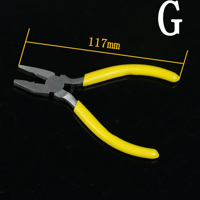 1 шт. плоскогубцы длинный нос диагональ мини Топ Режущий инструмент для ремонта бытовой практичный кусачки ручные инструменты электрические провода Кабельные резаки - Цвет: G