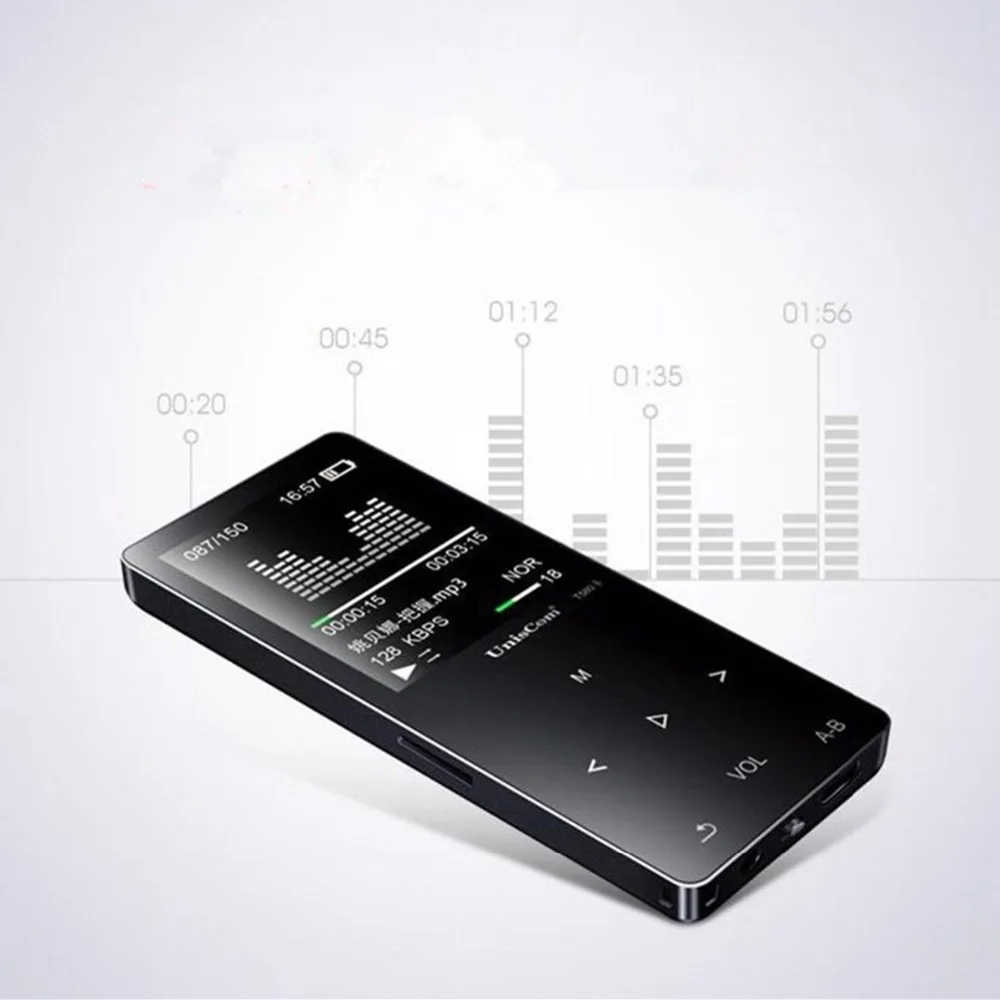 Uniscom T580 16G bluetooth MP3 музыкальный плеер встроенный динамик Портативный цифровой