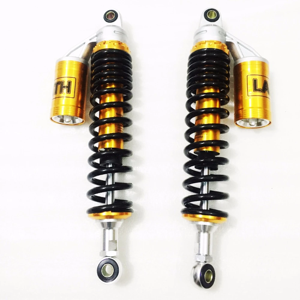 ROWEQPP 7mm 360mm Motorcycle Rear Shocks Absorbers Suspension for Honda//Yamaha//Suzuki//Kawasaki