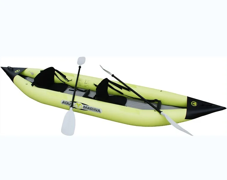 1 twin 4 speed inflatable canoe kayak boat rowboat-in