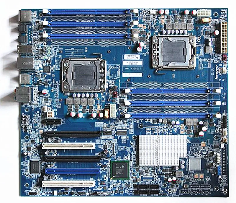 Относится к материнской плате Lenovo dual X58 LGA1366 C20 Fru 71Y9020 материнская плата рабочей