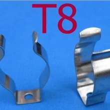 Флуоресцентный зажимы для ламп/светодиодный T8 трубка зажим 200 шт