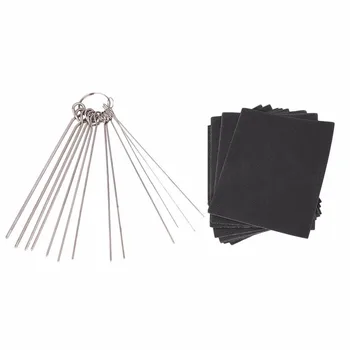 Bass Electric Guitar Fingerboard Sand Paper Needle File Musical Instruments Sandpaper Stainless Steel Durable