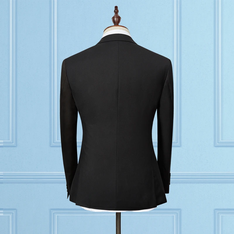 (Куртка + штаны) костюмы для мужчин 2021 Сезон весна осень Мужская Slim Fit Нарядные