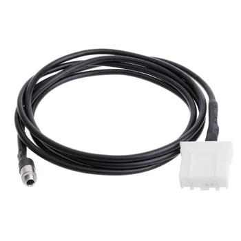 

1 PC New 1pc For Car AUX In Input Female Jack Interface Adapter Cable For Mazda 3 6 MX-5 RX8