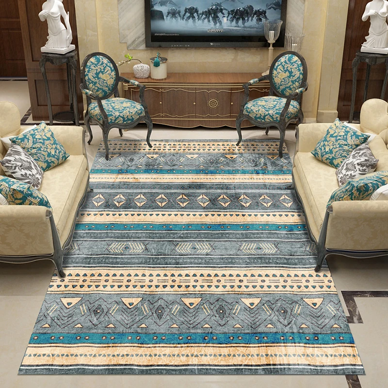 Марокканские ковры для гостиной, винтажный ковер для спальни, американский диван, коврик для журнального столика, домашний декор, напольный коврик, коврики для Кабинета