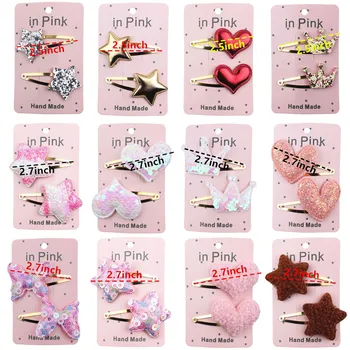 

25 Pairs Hair Barrettes For Baby Girls Kids Children Accessories Hairpin New Hair Clips Natural Looking Heat Resistant F12.19