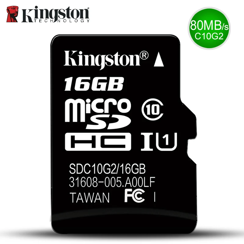 Купить карта памяти Kingston Micro SD карты памяти 16 ГБ Class10 карт SD 32 ГБ SDHC SDXC TF SD Card картао де memoria 16 г c10 для Huawei смартфонов micro sd флешка