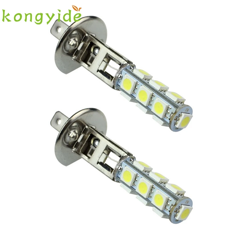 2x автомобиля H1 13 SMD 5050 белая голова туман фары лампа 12 В Ma2 леверт челнока