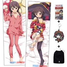 Hobby Express Аниме Dakimakura японская длинная подушка для объятий чехол KonoSuba Megumin ADP71026