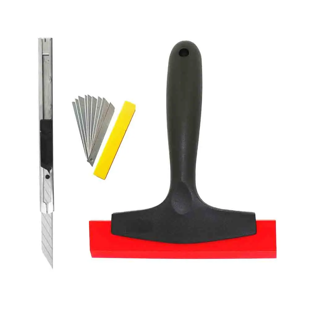 Vinyl Squeegee Scraper Applicator Tool Wrap Car Tint Window Wall