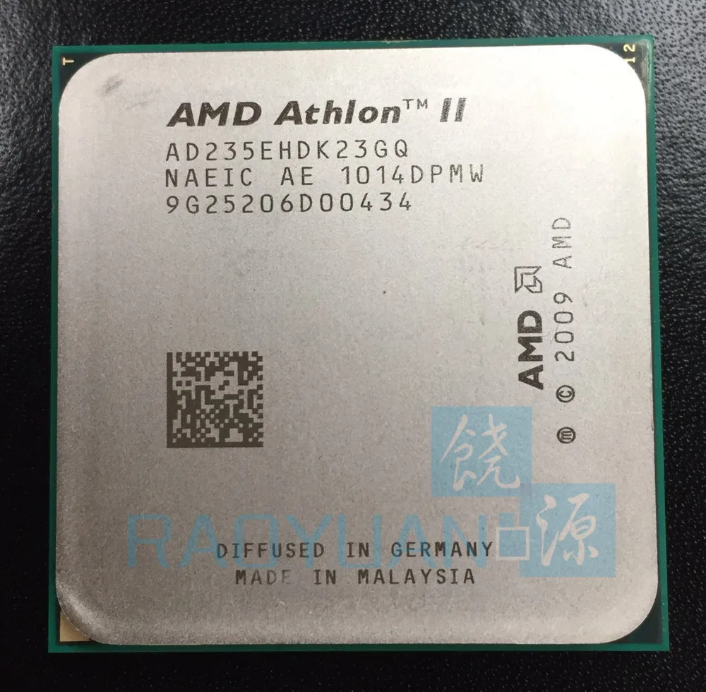 AMD Athlon X2 235e X2-235E 2 7 ГГц двухъядерный процессор Процессор AD235EHDK23GQ гнездо AM3 938pin |