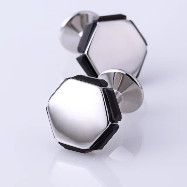 Hexagon Shape Cufflinks 2