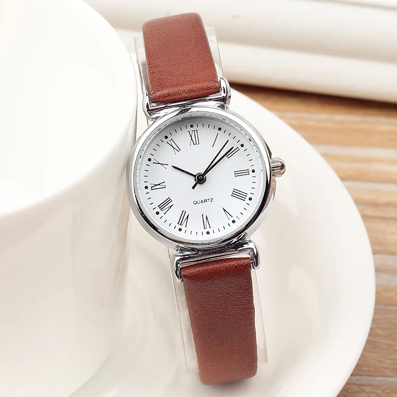Exquisite Small Dial Fashion Ladies Leisure Quartz Watches Women Mini Simple Female Retro Leather Wristwatches Clock Relogio Exquisite Small Dial Fashion Ladies Leisure Quartz Watches Women Mini Simple Female Retro Leather Wristwatches Clock Relogio