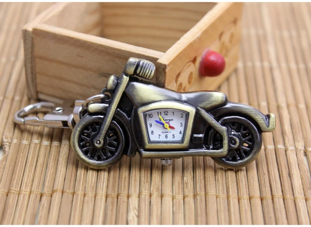 Free shipping Fashion Bronze Motorcycle Motorbike Pocket Watch keychain Mens Wat Free shipping Fashion Bronze Motorcycle Motorbike Pocket Watch keychain Mens Wat