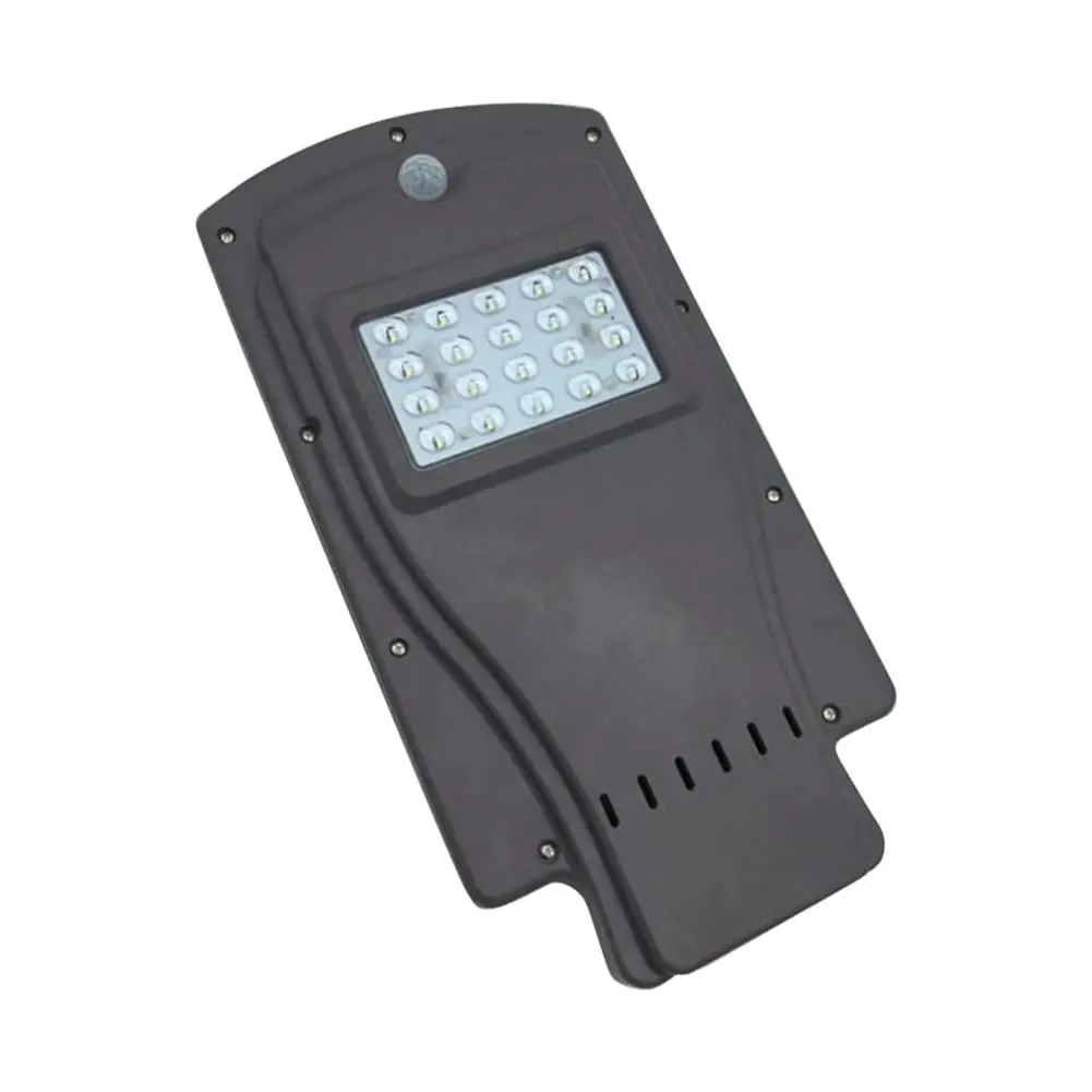 

20W Solar LED Street Light Outdoor Waterproof IP65 Radar Sensor Solar Power Led Light Cold white Garden Yard Street Lamp 2000lm