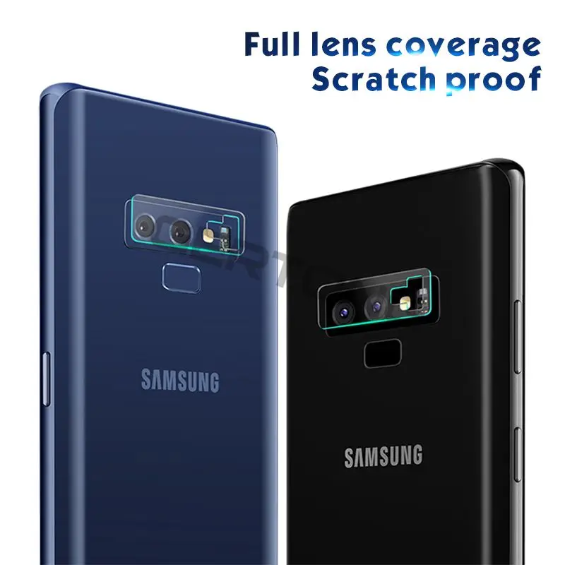 

GerTong 2Pcs Back Camera Protective Glass For Samsung Galaxy S9 S8 Note8 Note9 A8 Plus 2018 Tempered Glass Lens Screen Protector