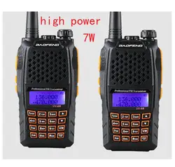 2 шт. Baofeng UV-6R двухканальные рации двухстороннее радио двухдиапазонный УКВ для CB радио станции Professional двухчастотные Wirelesss