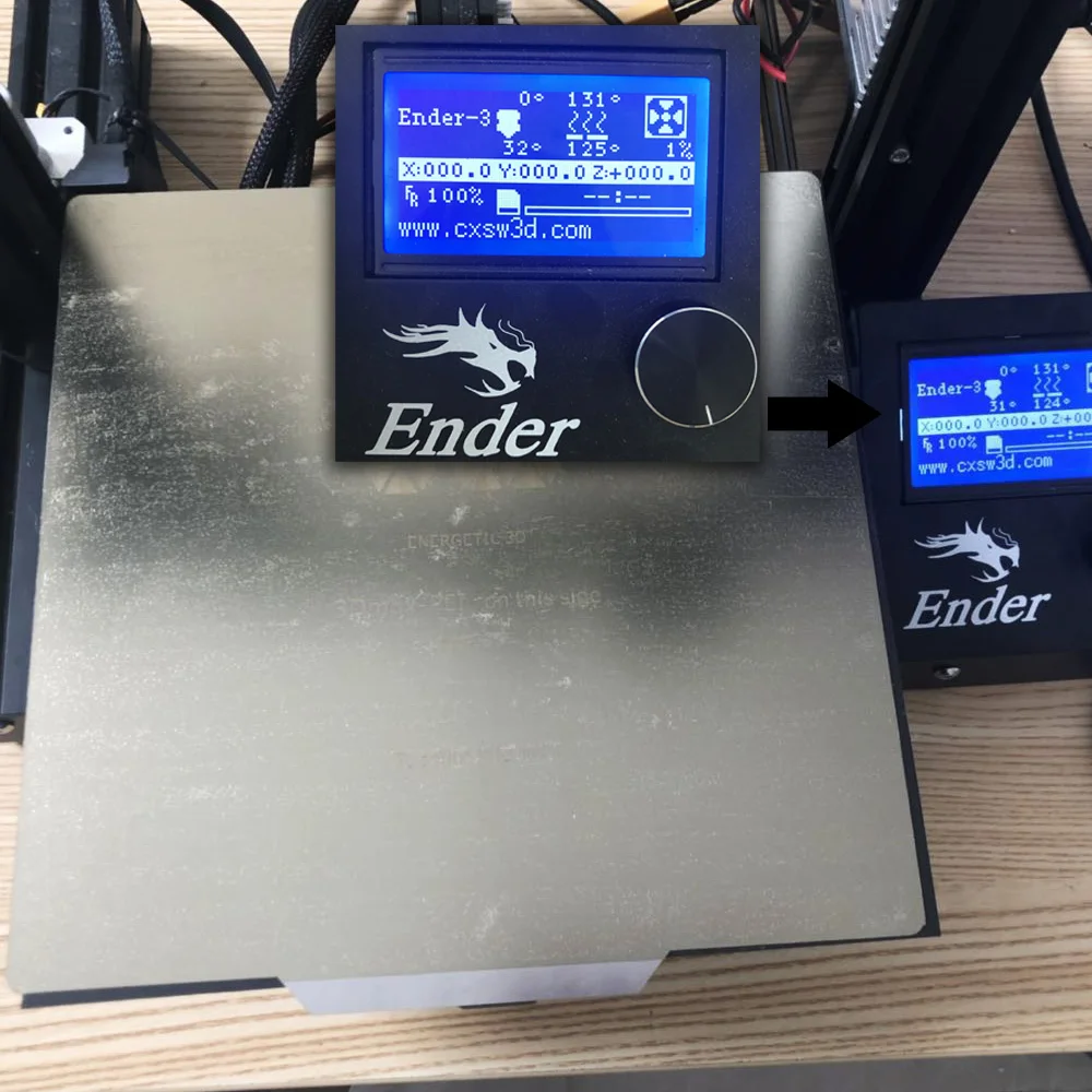 ENÉRGICO Novo Upgrade Tronxy X5SA Cama Aquecida
