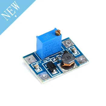 

5 pcs DC-DC SX1308 Step-UP Adjustable Power Module Step Up Boost Converter Module 2-24V to 2-28V 2A
