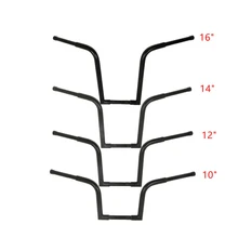 10/12/14/1" рост 1-1/4" жир вешалка руль для Harley Sportster XL черные мотоциклетные