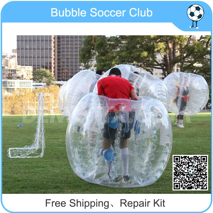 Надувной бамперный мяч для футбольной площадки с пузырьками для взрослых сделаны из материала TPU