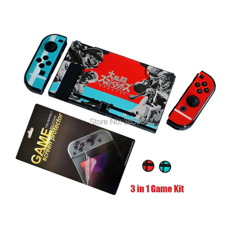 Защитный чехол 3 в 1 для Funda shand Switch Joy-Con ДЛЯ NS JoyCon, чехол для NX Joy Con, чехлы для контроллера