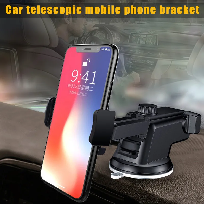 

2018 1 Pcs Car Mobile Phone Bracket Holder Stand Mount Telescopic Suction Cup Dashboard CSL88