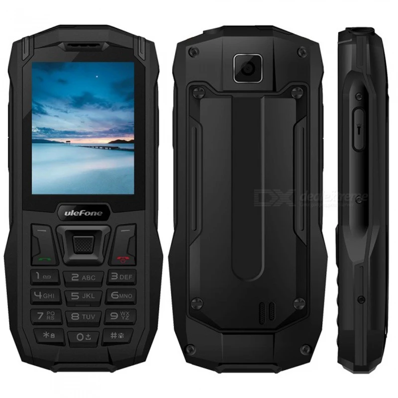 

Ulefone Armor Mini Waterproof IP68 2.4quot MTK6261D Wireless FM Radio 2500mAh 0.3MP Dual SIM Rugged Phone