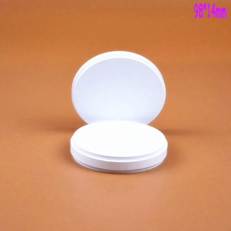  1pc 98*14mm Open CAD/CAM milling dental zirconia ceramic blocks dental lab materials with high and 