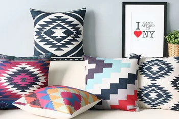 

Nordic Abstract Black white Pillow s,Colored geometric Pillow Cushion Decorative,Pillow home decoration sofa cushion
