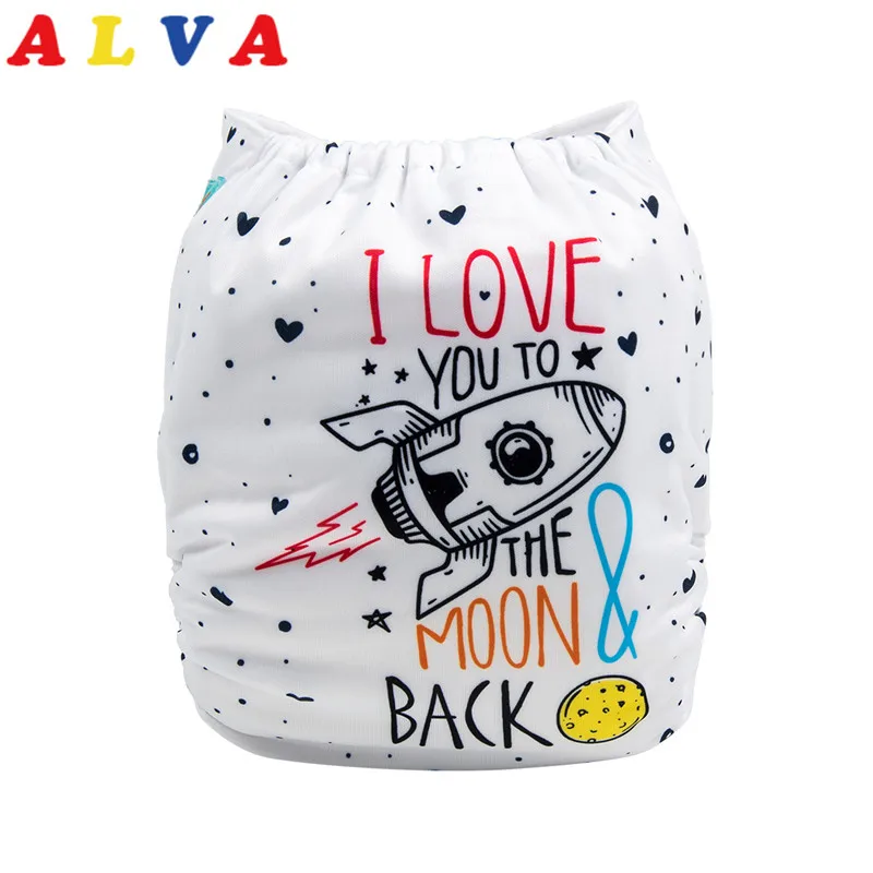 Новое поступление! Alvababy тканевые подгузники многоразовые с цифровой позицией 1